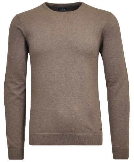 Picture of Round Neck Cotton Cashmere Sweater
