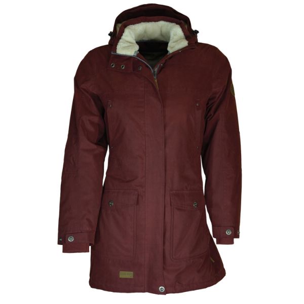 Zeige Details für Tall Parka Wattiert, bordeaux red Bild von Tall Parka Wattiert, bordeaux red