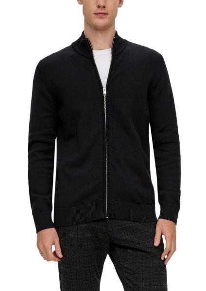 Zeige Details für s.Oliver Tall Strick Cardigan aus Baumwolle Bild von s.Oliver Tall Strick Cardigan aus Baumwolle