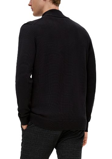 Picture of s.Oliver Tall Knitted Cardigan in Cotton
