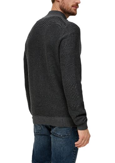 Picture of s.Oliver Tall Cardigan, dark grey
