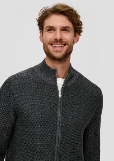 Picture of s.Oliver Tall Cardigan, dark grey