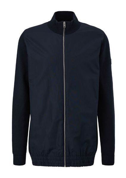 Zeige Details für Tall Jacke mit Strick, dark blue Bild von Tall Jacke mit Strick, dark blue