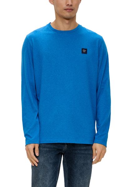 Zeige Details für s.Oliver Tall Langarm Shirt Méliert Bild von s.Oliver Tall Langarm Shirt Méliert