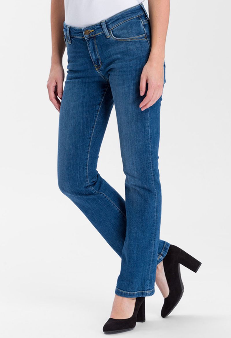 Image de Cross jean Lauren bootcut L36, bleu moyen