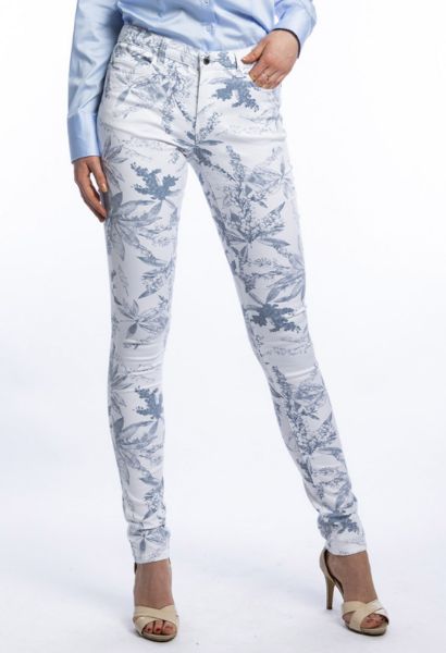 Show details for Tall Wonderjeans Skinny L38 Inch, jungle leaf print Picture of Tall Wonderjeans Skinny L38 Inch, jungle leaf print