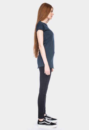 Image de Coton organique T-shirt Anju, bleu foncé