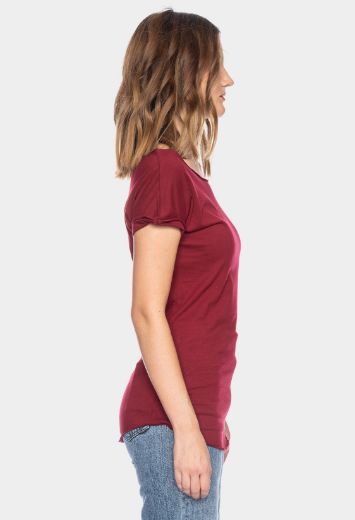 Image de Coton organique T-shirt Anju, rouge