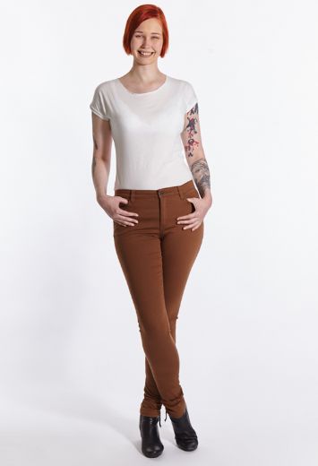 Image de Wonderjeans skinny L37 pouces, caramel