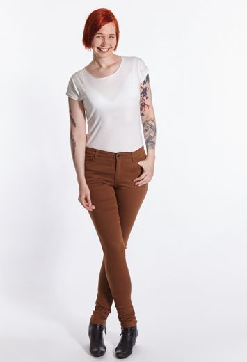 Image de Wonderjeans skinny L37 pouces, caramel