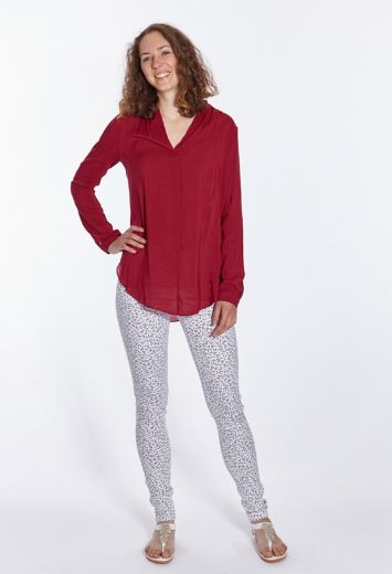 Picture of Wonderjeans Skinny L37 inches, white grey leo print