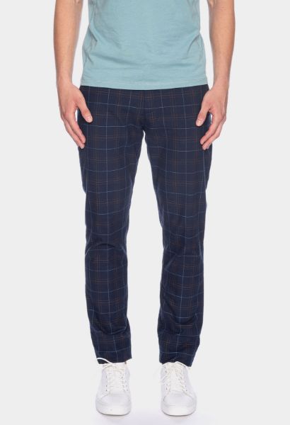 Zeige Details für Chino Hose Dino Karomuster L38 Inch, blau Bild von Chino Hose Dino Karomuster L38 Inch, blau