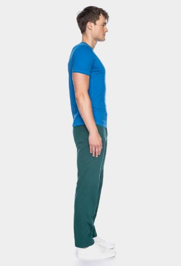 Image de Pantalon Jorjo   rayures L38 pouces, vert bleu