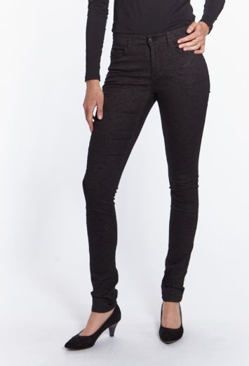Picture of Wonderjeans skinny L38 inches, black with Paisley print