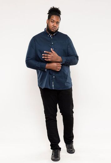 Picture of Clarance D555 button down long sleeve shirt