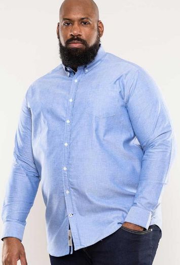 Picture of Clarance D555 button down long sleeve shirt