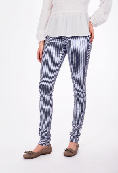 Show details for Tall Wonderjeans Vichy check skinny L38 Inches Picture of Tall Wonderjeans Vichy check skinny L38 Inches