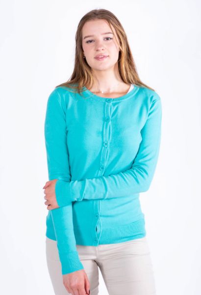 Zeige Details für Feinstrick Cardigan Bild von Feinstrick Cardigan