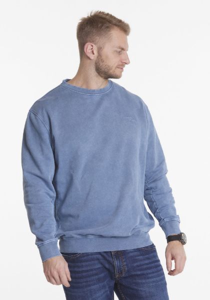 Zeige Details für Tall Herren Sweatshirt Garment Dye Bild von Tall Herren Sweatshirt Garment Dye