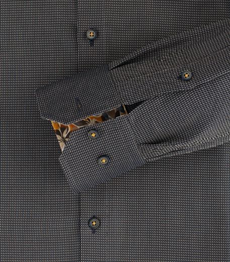 Bild von Tall Langarm Hemd Modern Slim Fit 72 cm Ärmel, feines Muster