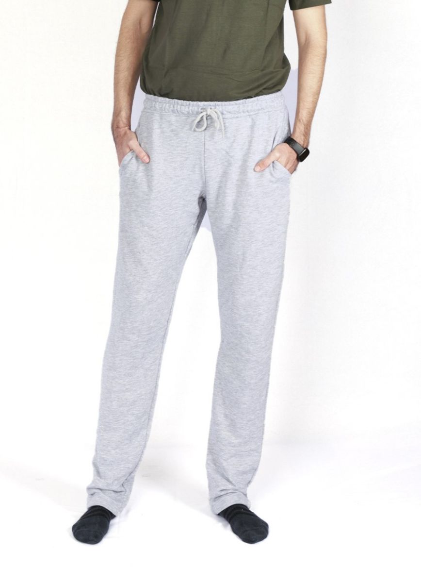 Picture of Sweatpants Open Leg, light gray melange