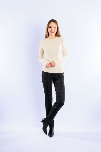 Picture of Tall Jacky Zip Jersey Trousers L38 Inch, check