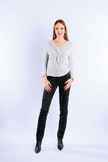 Picture of Tall Jacky Zip Jersey Trousers L38 Inch, check