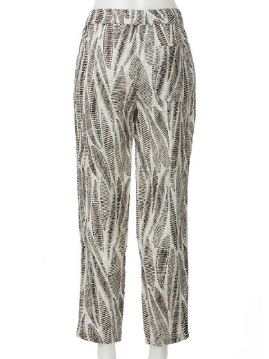 Picture of Tall Pull-on Trousers Barah Wide Leg L38 Inch, beige print