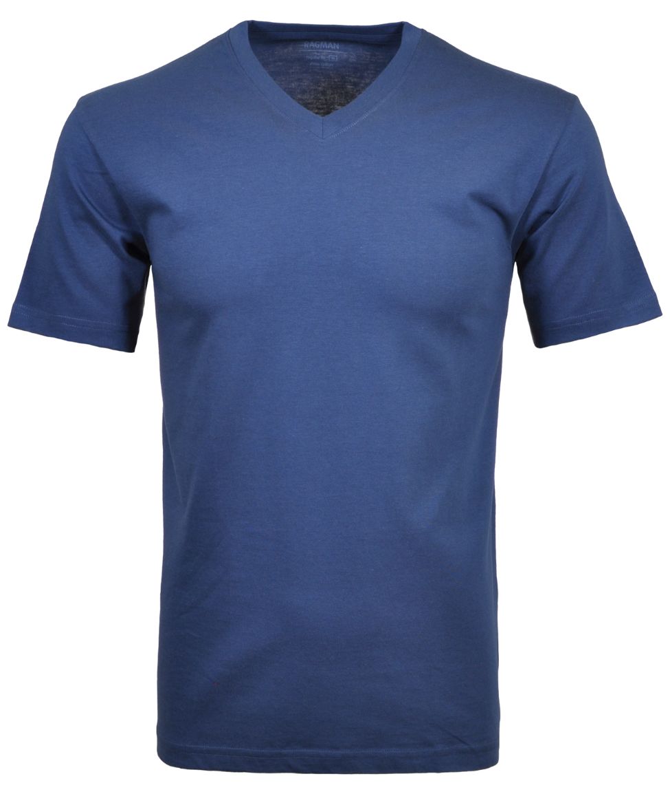 Bild von Tall Basic T-Shirt V-Ausschnitt 100 % Baumwolle