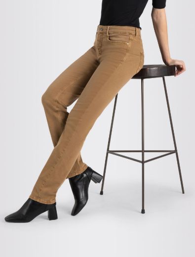Picture of MAC Melanie Trousers L36 inch, toffee brown
