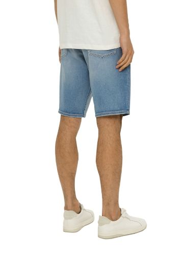 Picture of Tall Men Jeans Bermudas, light blue washed