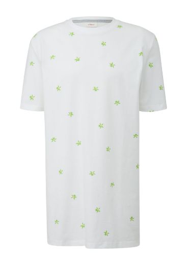 Bild von Tall Herren T-Shirt Flower Dots