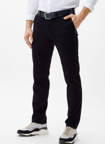 I LOVE TALL BRAX extra lange Herren Chinohose Fabio schwarz I LOVE TALL BRAX extra lange Herren Chinohose Fabio schwarz vorne