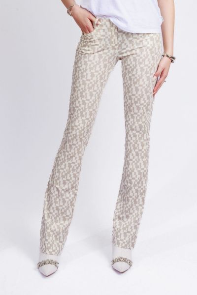 Show details for Tall slip-on trousers Pamela Kick L38 inch, patterned Picture of Tall slip-on trousers Pamela Kick L38 inch, patterned