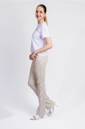 Image de Pantalon à enfiler Tall Pamela Kick L38 Inch, à motifs