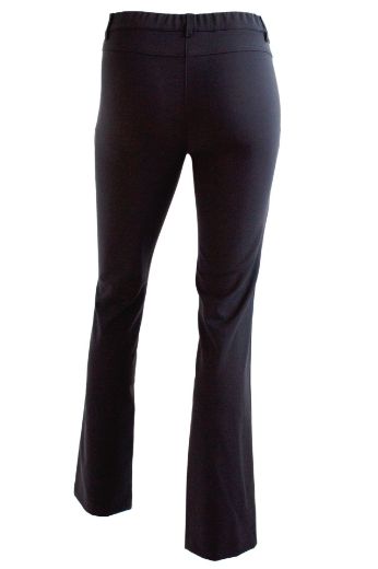 Picture of Tall Women Pull-on Trousers Janna Flare L38 Inch, black