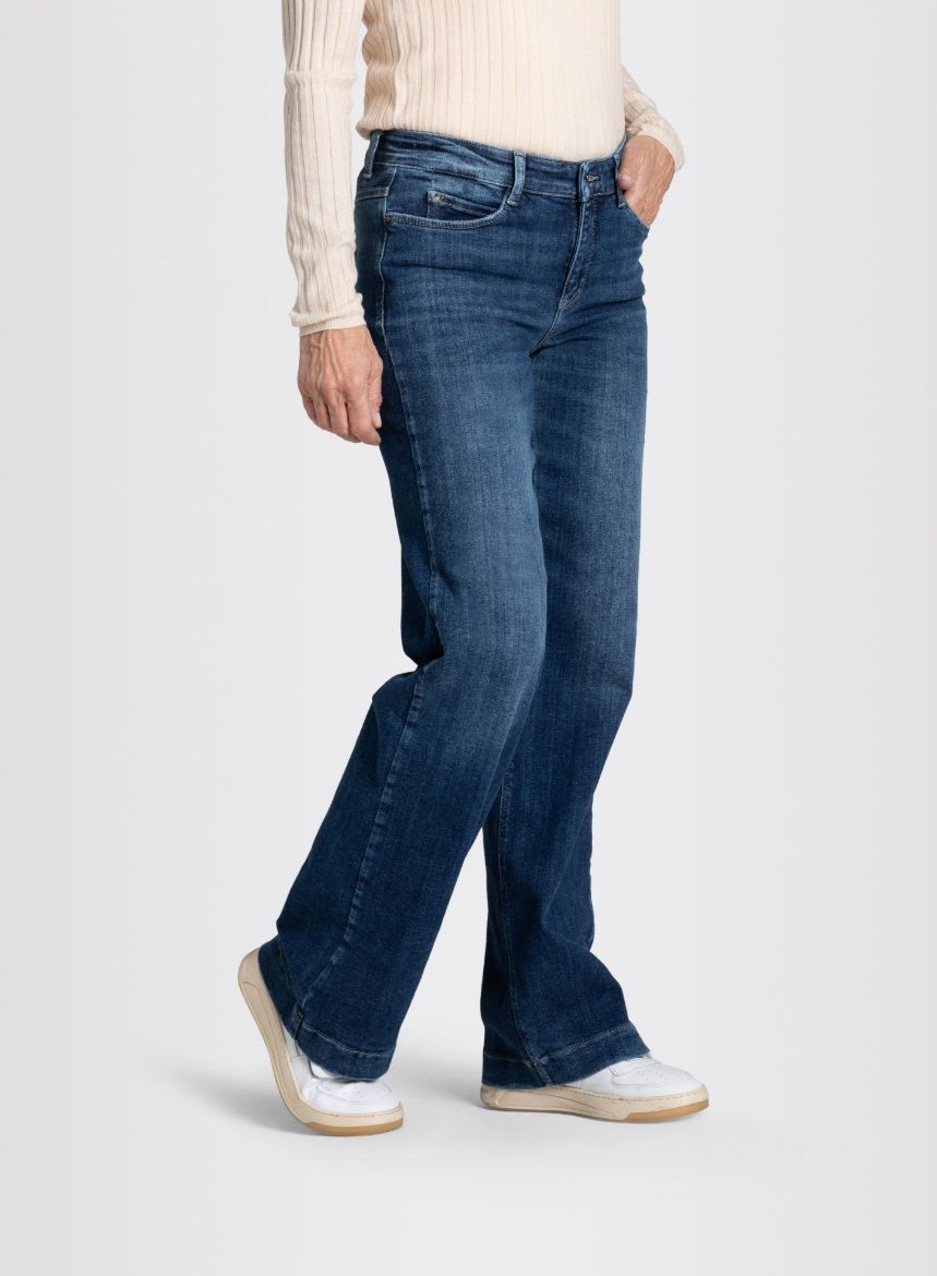 I LOVE TALL fashion for tall people. MAC JEANS DREAM WIDE Authentique jean large mega flex pour femme longueur 36 inch