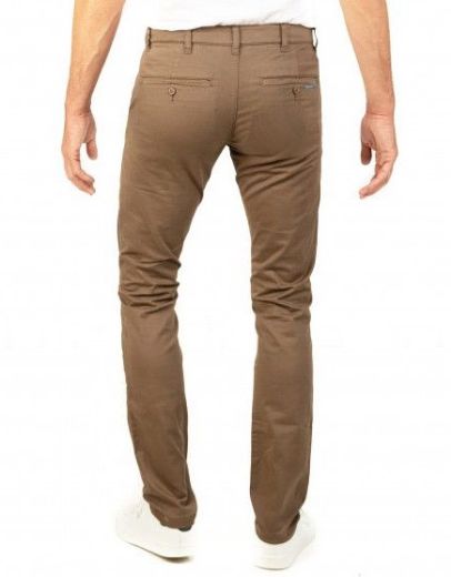 Image de Tall Pantalons Chino Frog L38 Pouce, taupe