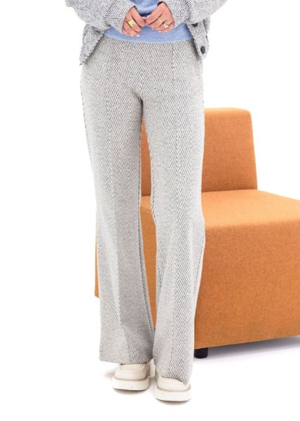 Zeige Details für Tall Damenhose Weites Bein Herringbone L36 Inch, grey Bild von Tall Damenhose Weites Bein Herringbone L36 Inch, grey