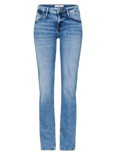 Bild von Tall Damen Jeans Rose Straight Fit L36 Inch, mid blue washed