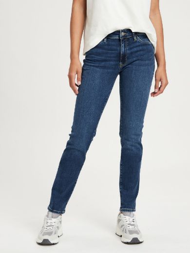 Image de Tall Jeans Femme Anya Slim Fit Longueur 34 & 36 pouce, bleu foncé