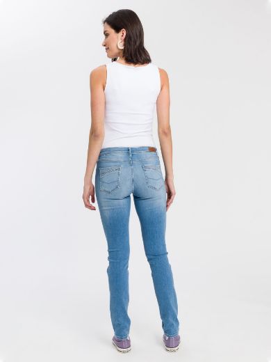 Bild von Tall Damen Jeans Anya Slim Fit L34 & L36 Inch, light blue washed