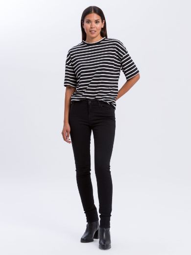 Image de Tall Femmes Jeans Alan Skinny Fit Longueur 34 & 36 Pouces, noir