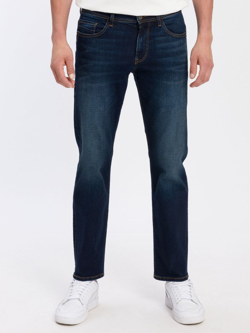 Picture of Tall Men Jeans Antonio Relaxed Fit L36 & L38 Inch, deep blue