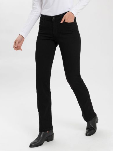 Image de Tall Jeans Cross Lauren Bootcut L36 pouce, noir