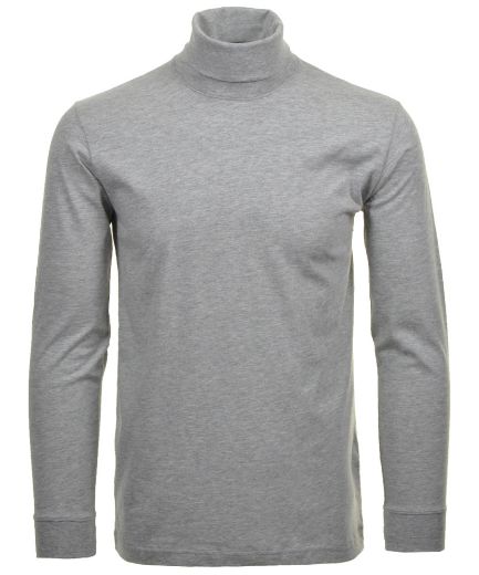 Picture of  Tall Men's Basic Turtleneck Long Sleeve T-Shirt