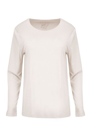 Picture of Tall Ladies Long-Sleeved Shirt Round Neck