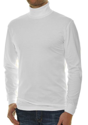 Picture of  Tall Men's Basic Turtleneck Long Sleeve T-Shirt