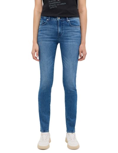 Image de Tall Femmes Jeans Shelby Skinn Fit Longueur 34 & 36, bleu moyen clair