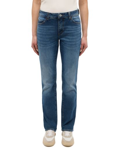 Picture of Tall Ladies Jeans Crosby Relaxed Straight L34 & L36 & L38 Inch, denim blue